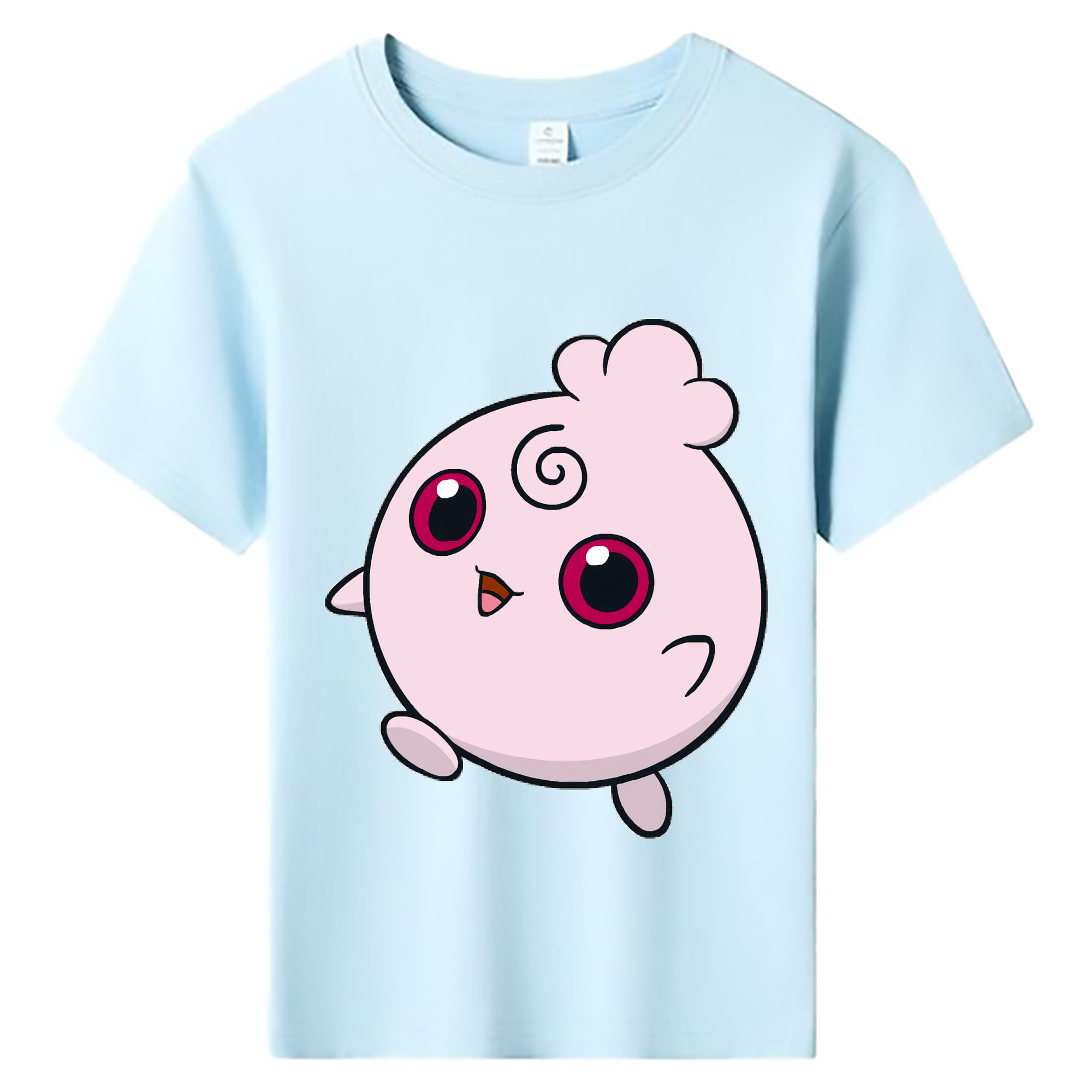 （画像用） ポケットモンスター Pokémon 綿100％キッズTシャツ（フロントプリント）